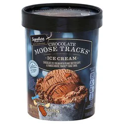 Signature Select Denali Chocolate Moose Tracks Ice Cream - 1.50 Quart
