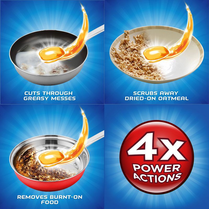 slide 2 of 7, Finish Orange Scent Gelpacs Dishwasher Detergent - 48.8oz/84ct, 48.8 oz, 84 ct