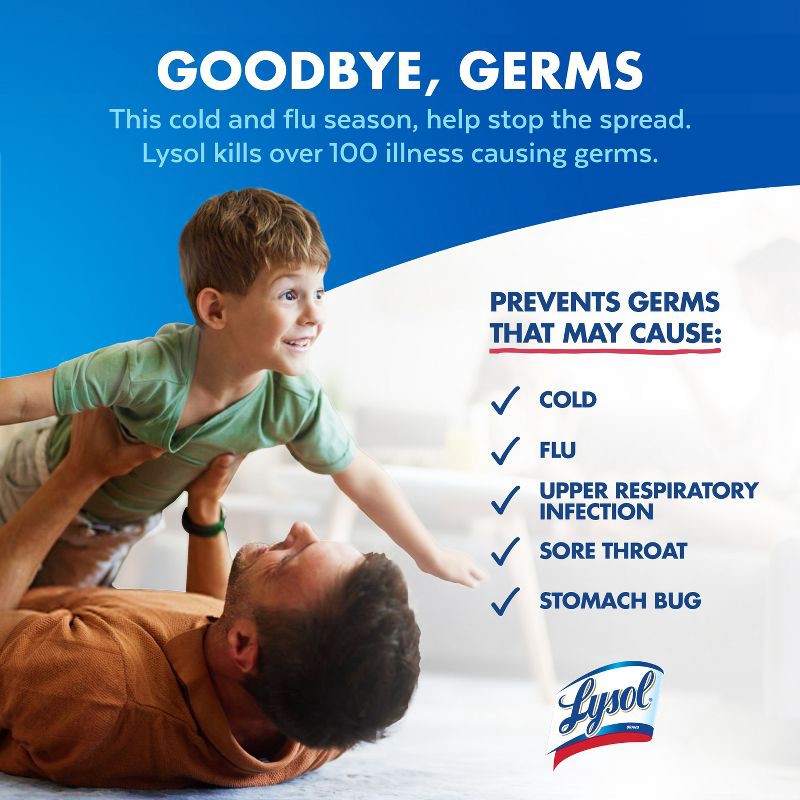 slide 7 of 10, Lysol Crisp Linen Disinfectant Aerosol Spray - 19oz, 19 oz