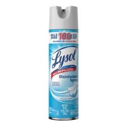 Lysol Crisp Linen Disinfectant Aerosol Spray - 19oz
