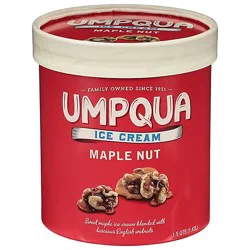Umpqua Ice Cream Maple Nut - 1.5 Quart