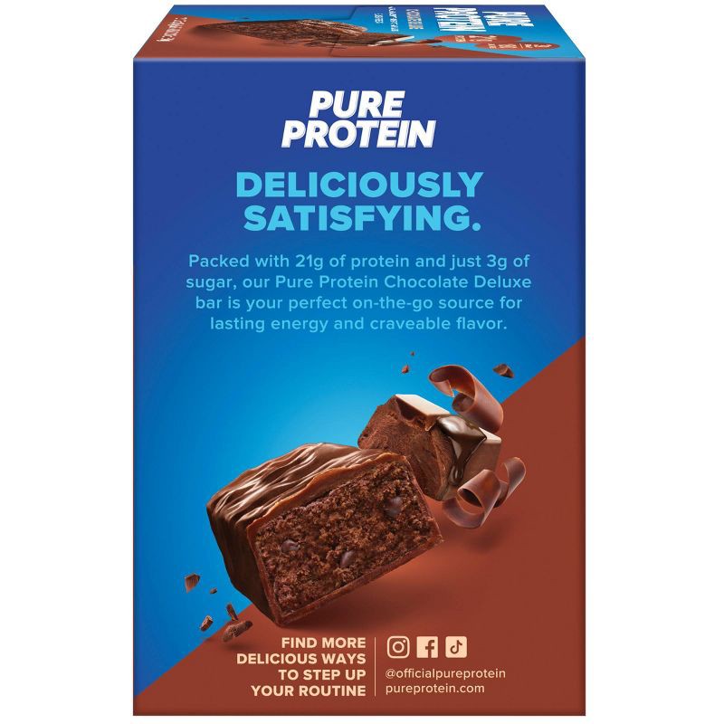 slide 6 of 6, Pure Protein Bar - Chocolate Deluxe - 12ct, 12 ct