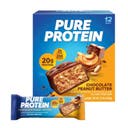Pure Protein Chocolate Peanut Butter Whey Protein Isolate Bar - 20g Protein - 12ct