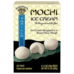 Mikawaya Mochi Vanilla Ice Cream - 12 Fl. Oz.