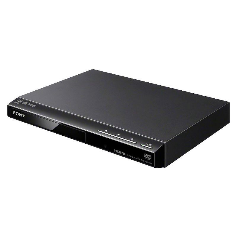 slide 1 of 4, Sony 1080p Upscaling DVD Player - Black (DVPSR510H), 1 ct