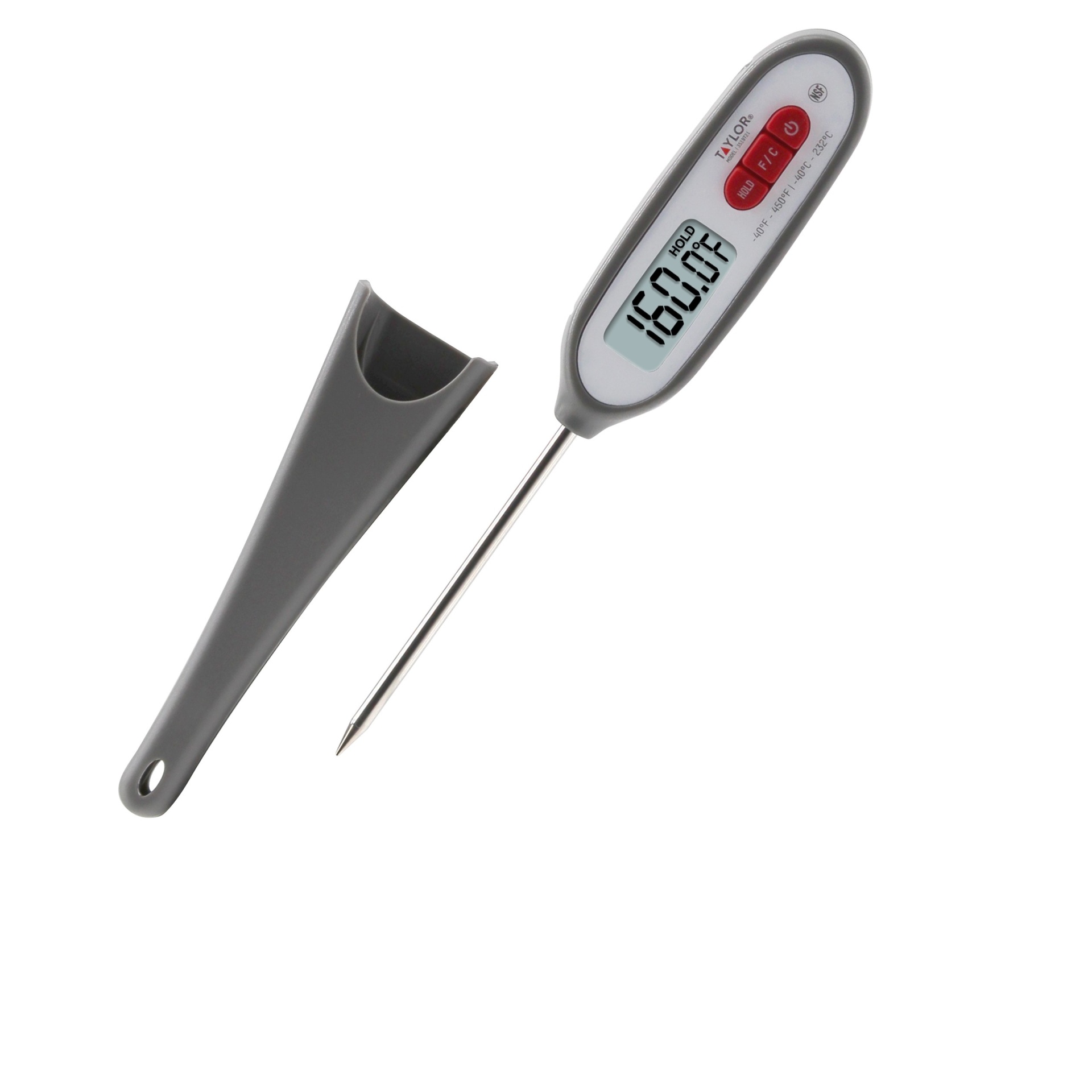 slide 1 of 3, Taylor Compact Instant-Read Pen Style Digital Kitchen Thermometer, 1 ct