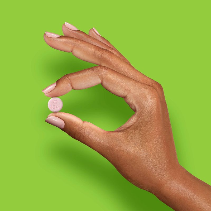 slide 2 of 4, Gas Relief Extra Strength 125mg Chewable Tablets - Cherry Crème - 48ct - up&up™, 125mg, 48 ct