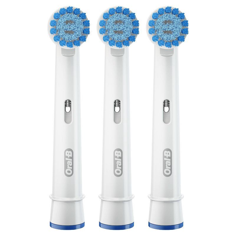 slide 2 of 6, Oral-B Sensitive Gum Care Electric Toothbrush Replacement Heads - 3ct, 3 ct