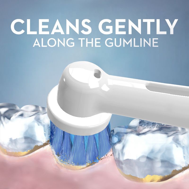 slide 4 of 7, Oral-B Sensitive Gum Care Electric Toothbrush Replacement Brush Heads, 1 ct