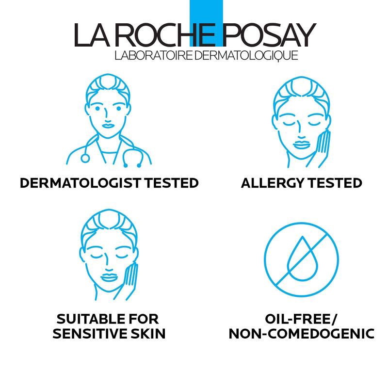 slide 8 of 9, La Roche Posay Dark Spot Corrector, Glycolic B5 Face Serum & Anti Aging Serum for Sensitive Skin - 1oz, 1 oz