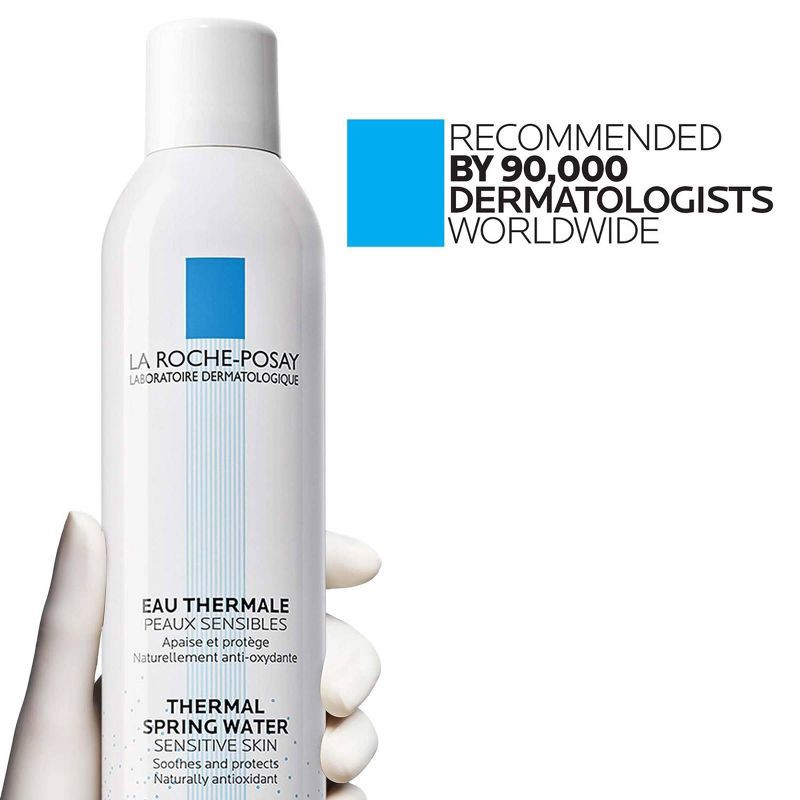 slide 8 of 9, La Roche Posay Thermal Spring Water Face Spray for Sensitive Skin - 5.1 fl oz, 5.1 fl oz