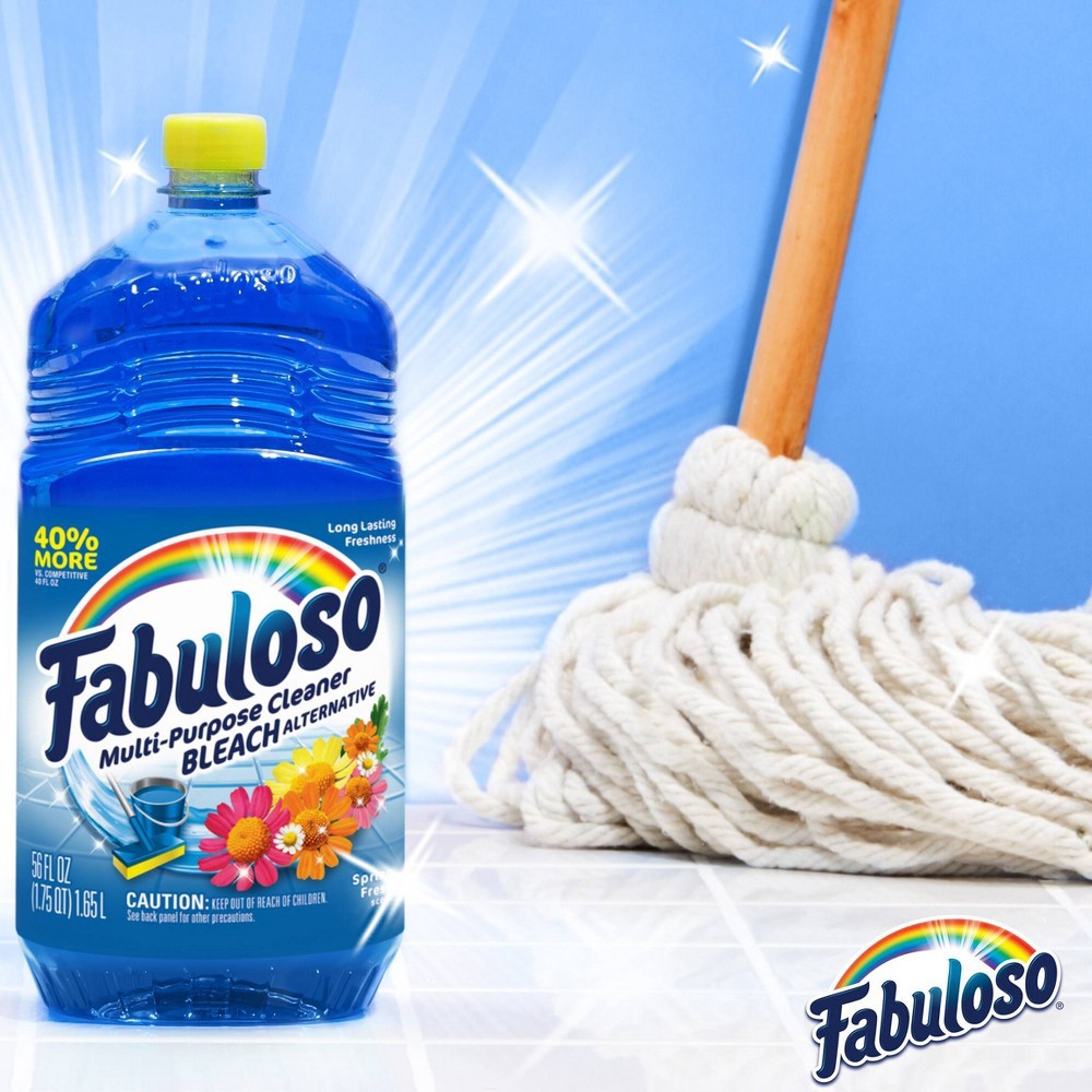 slide 6 of 7, Fabuloso All Purpose Cleaner Concentrate with Bleach Alternative - Spring Fresh - 56 fl oz, 56 fl oz
