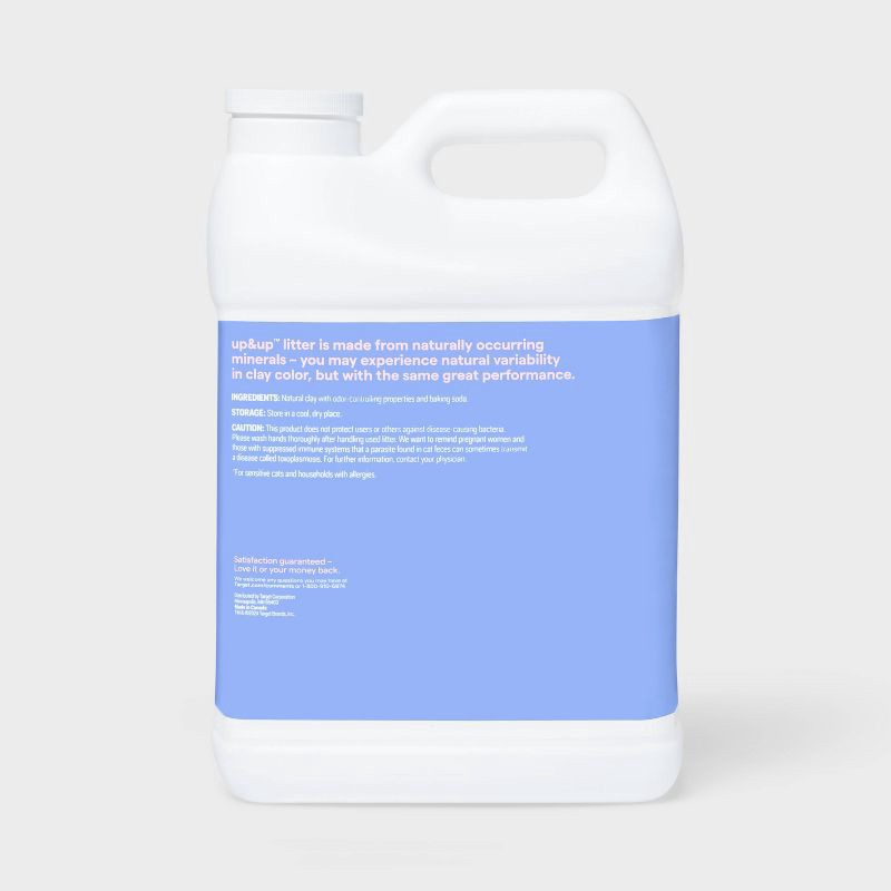 slide 3 of 4, Fragrance Free Scoopable Clumping Cat Litter - 20lbs - up&up™, 20 lb