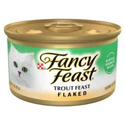 Purina Fancy Feast Flaked Gourmet with Fish Wet Cat Food - 3oz