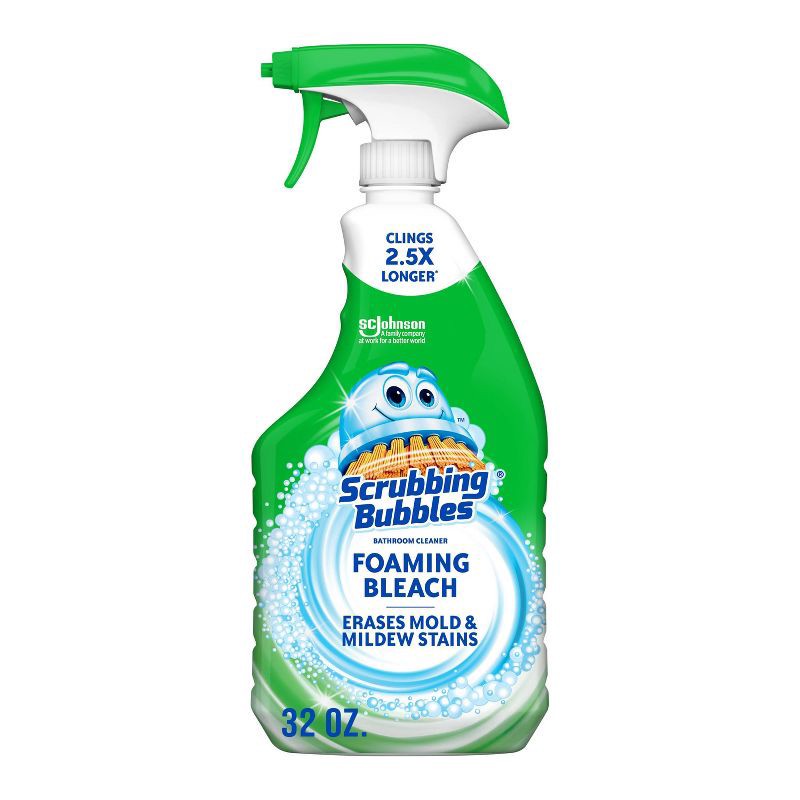 slide 1 of 11, Scrubbing Bubbles Foaming Bleach Spray Bathroom Cleaner - 32 fl oz, 32 fl oz