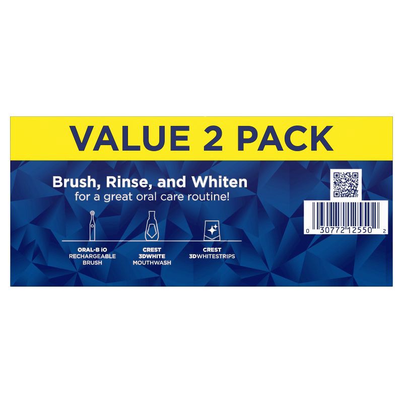slide 12 of 12, Crest 3D White Advanced Teeth Whitening Toothpaste - Arctic Fresh - 3.3oz/2pk, 3.3 oz, 2 ct
