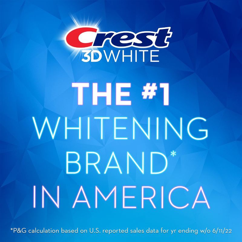 slide 10 of 10, Crest 3D White Advanced Teeth Whitening Toothpaste, Arctic Fresh - 3.3oz/2pk, 3.3 oz, 2 ct
