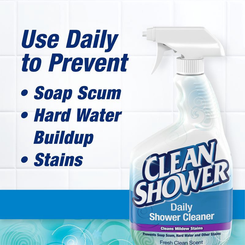 slide 3 of 6, Clean Shower Fresh Clean Scent Daily Shower - 60 fl oz, 60 fl oz