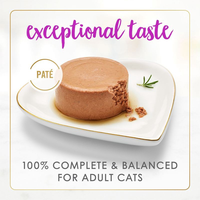 slide 3 of 9, Purina Fancy Feast Classic Paté Gourmet Wet Cat Food Tender Beef & Liver Feast - 3oz, 3 oz