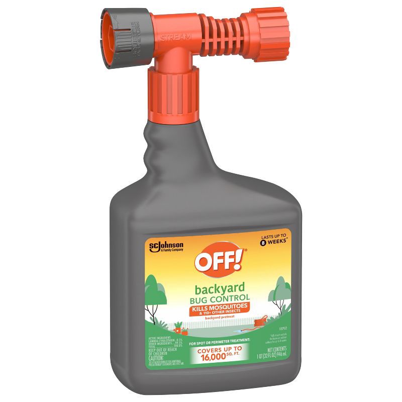 slide 14 of 14, OFF! Backyard Pretreat Outdoor Mosquito Repellent Bug Spray - 32oz, 32 oz