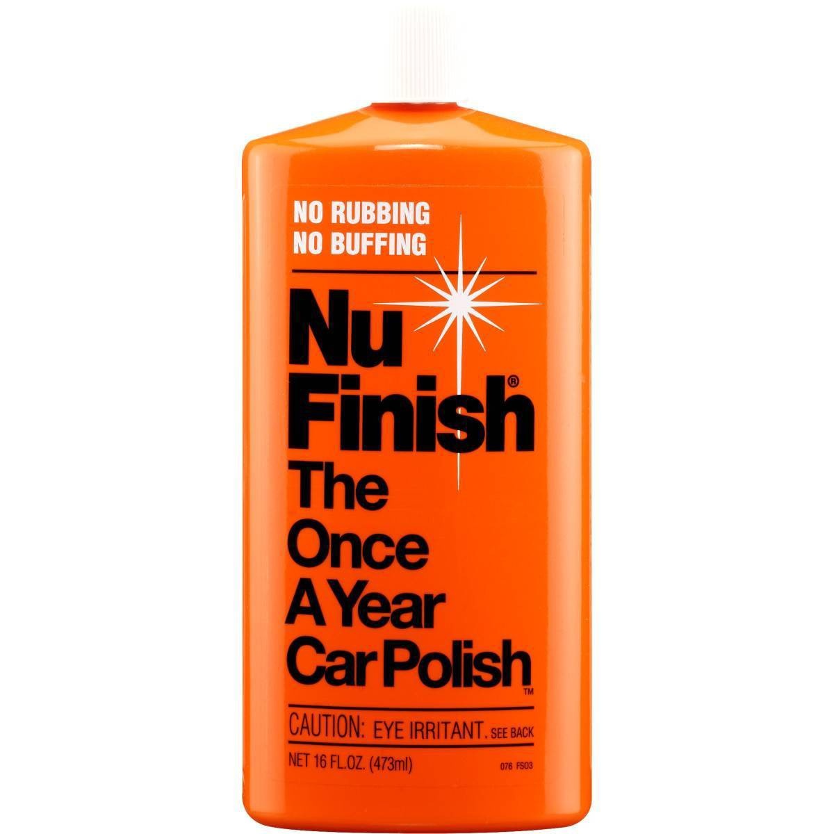 slide 1 of 3, Nu Finish 16oz Car Automotive Polish, 16 oz