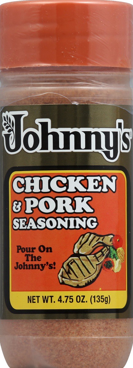 slide 2 of 2, Johnny's Chicken & Pork Seasoning, 4.75 oz