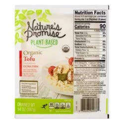 Nature's Promise Organic Extra Firm Tofu