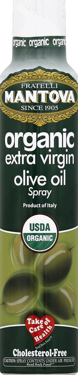 slide 2 of 2, Mantova Organic Extra Virgin Olive Oil Spray, 8.5 fl oz