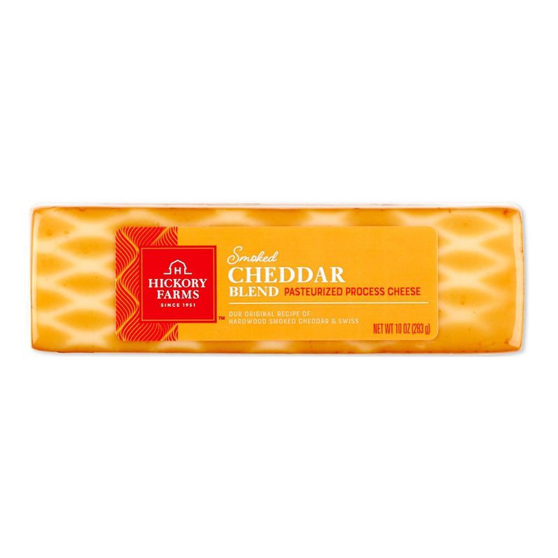 slide 1 of 4, Hickory Farms Hickory Farm Smoked Cheddar Blend Cheese - 10oz, 10 oz