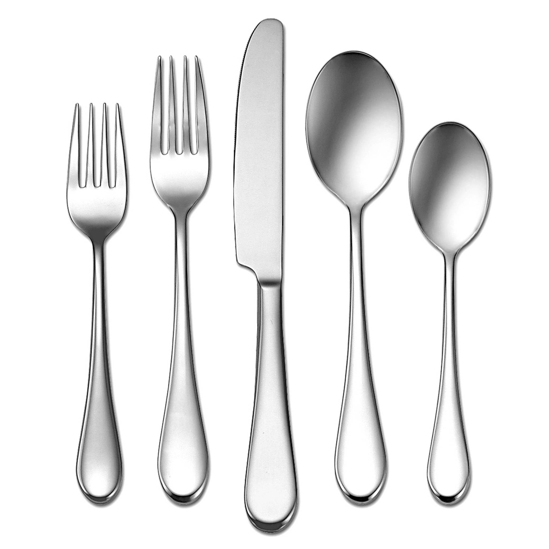 slide 1 of 1, Oneida Icarus Silverware Set, 20 ct