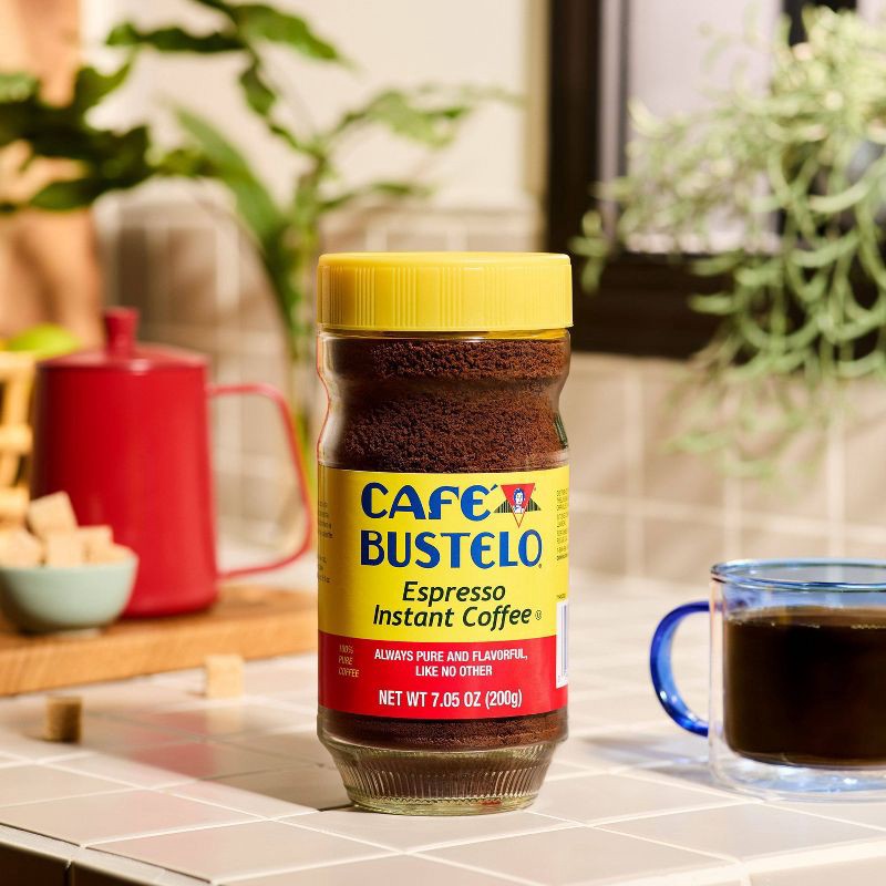 slide 2 of 5, Cafe Bustelo Café Bustelo Espresso-Style Dark Roast Instant Coffee - 7.05oz, 7.05 oz