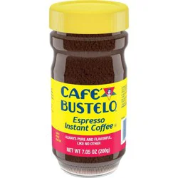 Cafe Bustelo Café Bustelo Espresso-Style Dark Roast Instant Coffee - 7.05oz