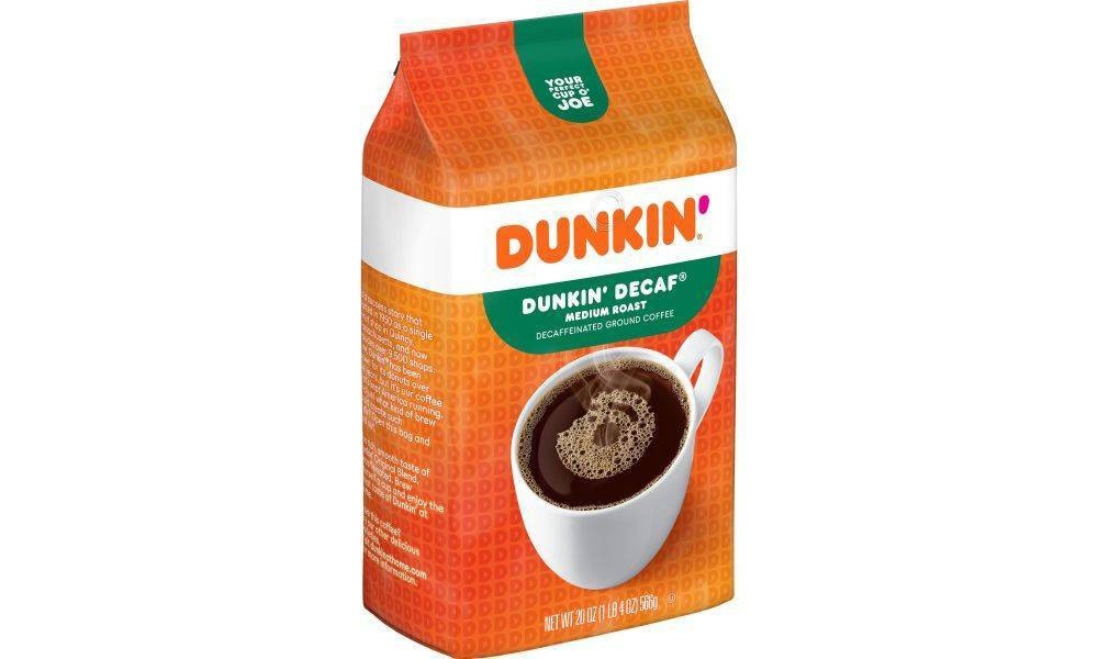 slide 3 of 12, Dunkin' Donuts Dunkin' Dunkin' Decaf Ground Coffee Medium Roast, 20 oz