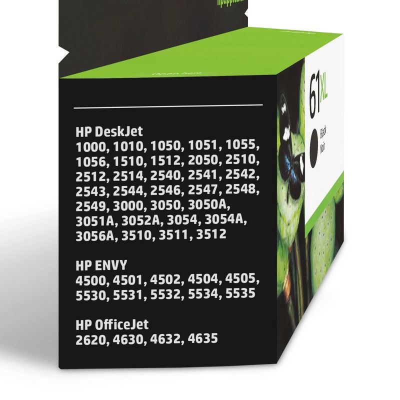 slide 2 of 6, HP Inc. HP 61XL Single Ink Cartridge - Black (CH563WN#140), 1 ct