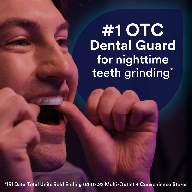 slide 7 of 9, DenTek Professional-Fit Dental Guard for Nighttime Teeth Grinding with Guard, Fitting Tray, & Storage Case, 1 ct