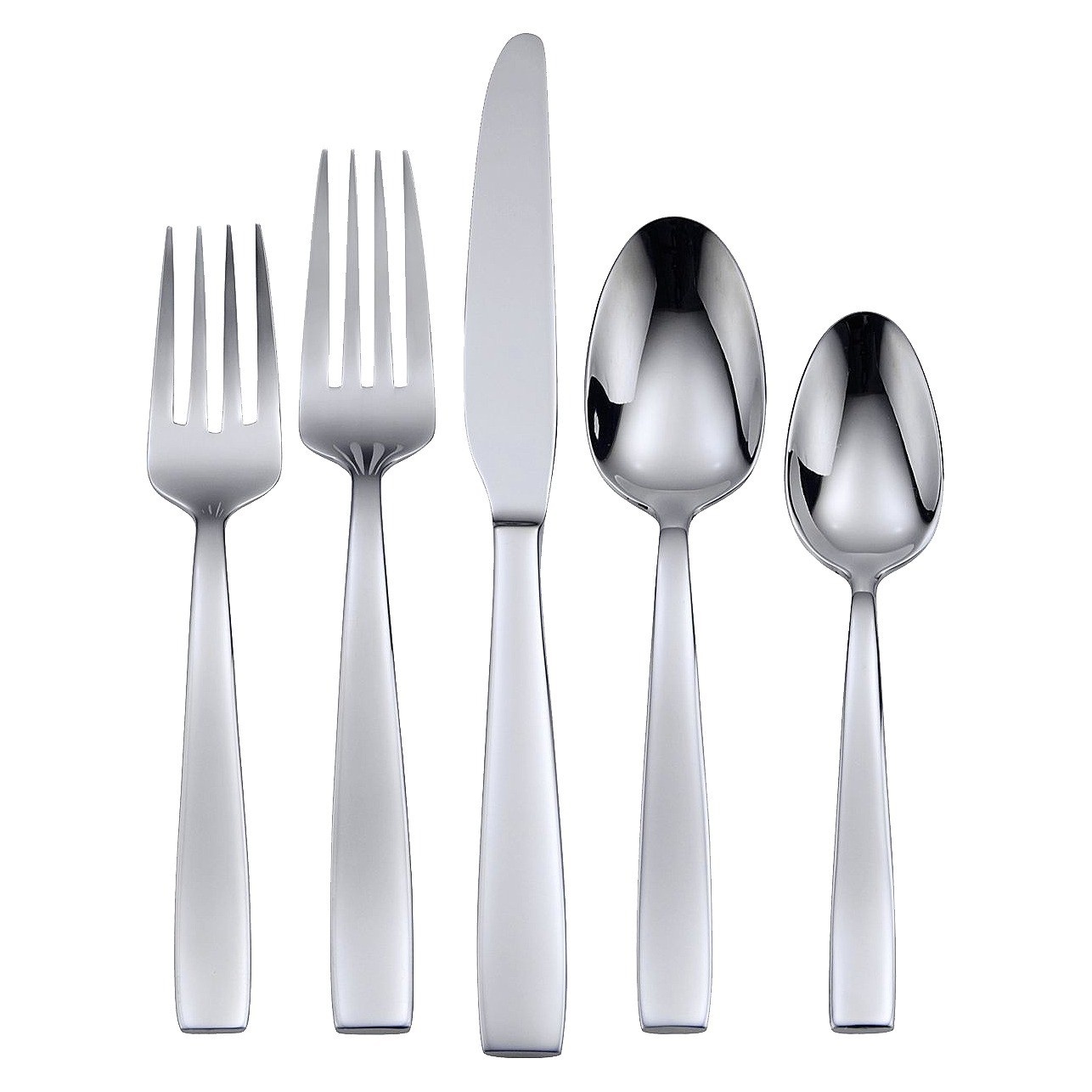 slide 1 of 2, Oneida Metra Silverware Set, 45 ct