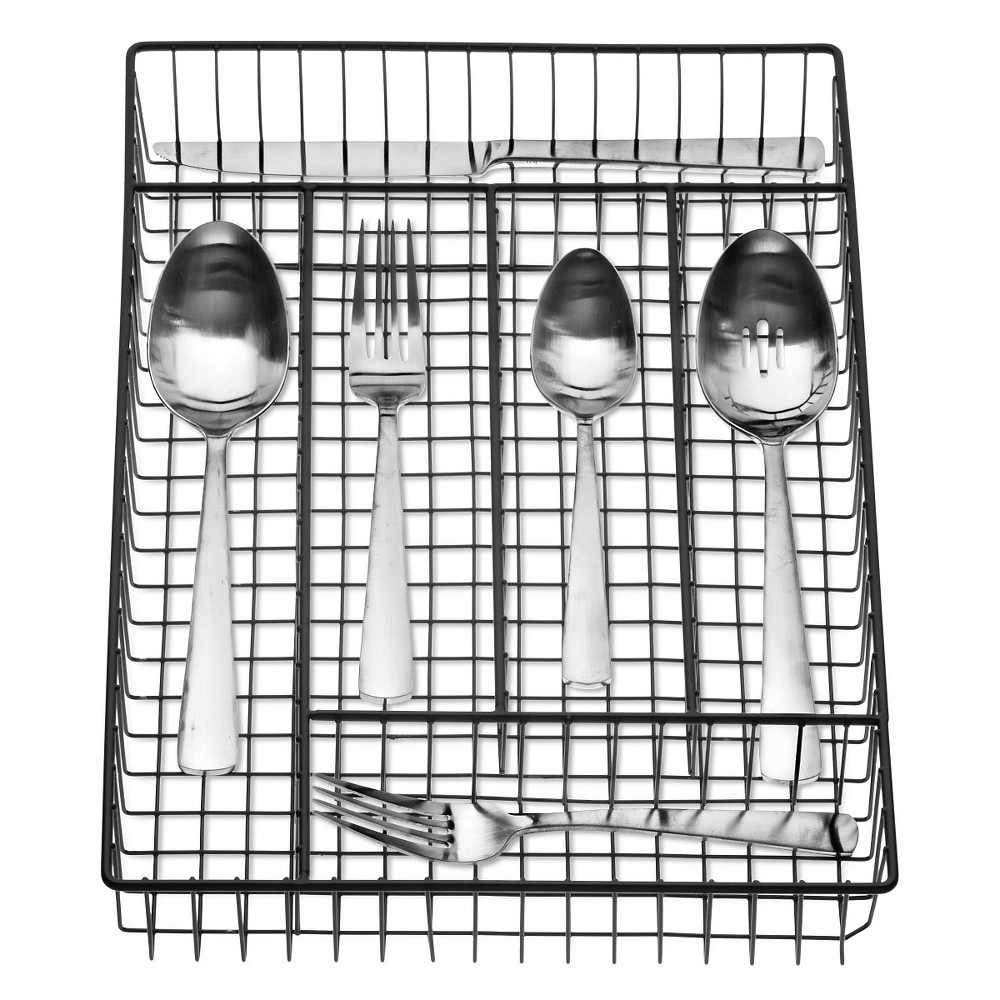 slide 2 of 2, Oneida Caddy Silverware Set - Silver, 42 ct