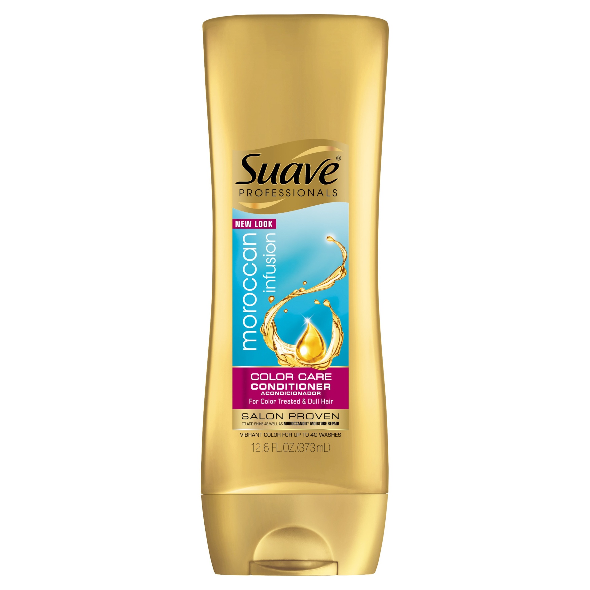 slide 1 of 2, Suave Professionals Moroccan Infusion Color Care Conditioner, 12.6 fl oz