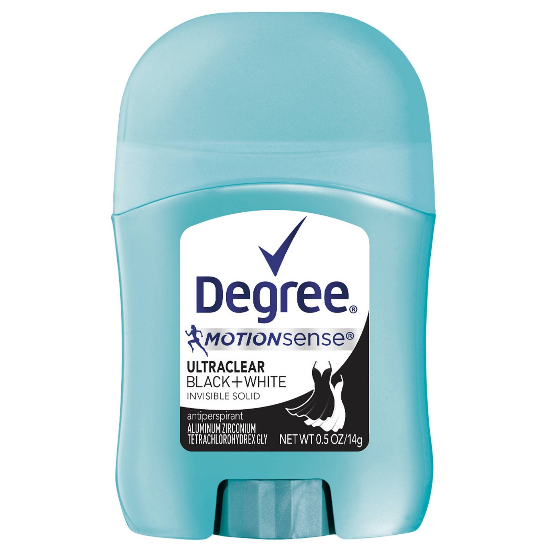 slide 1 of 3, Degree Ultraclear Black + White Pure Clean Antiperspirant & Deodorant Stick - Trial Size - 0.5oz, 0.5 oz