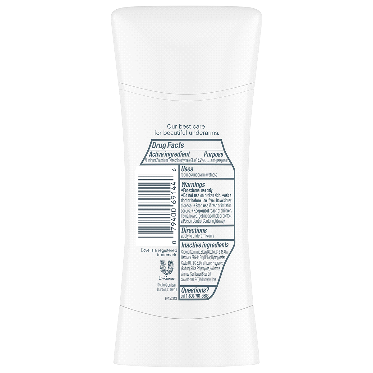 slide 3 of 5, Dove Adv Rejuv Antiperspirantdeodorant, 2.6 oz