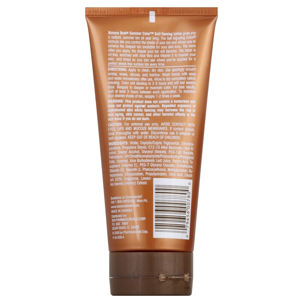 slide 4 of 5, Banana Boat Summer Color Sunless Tan Medium, 6 oz