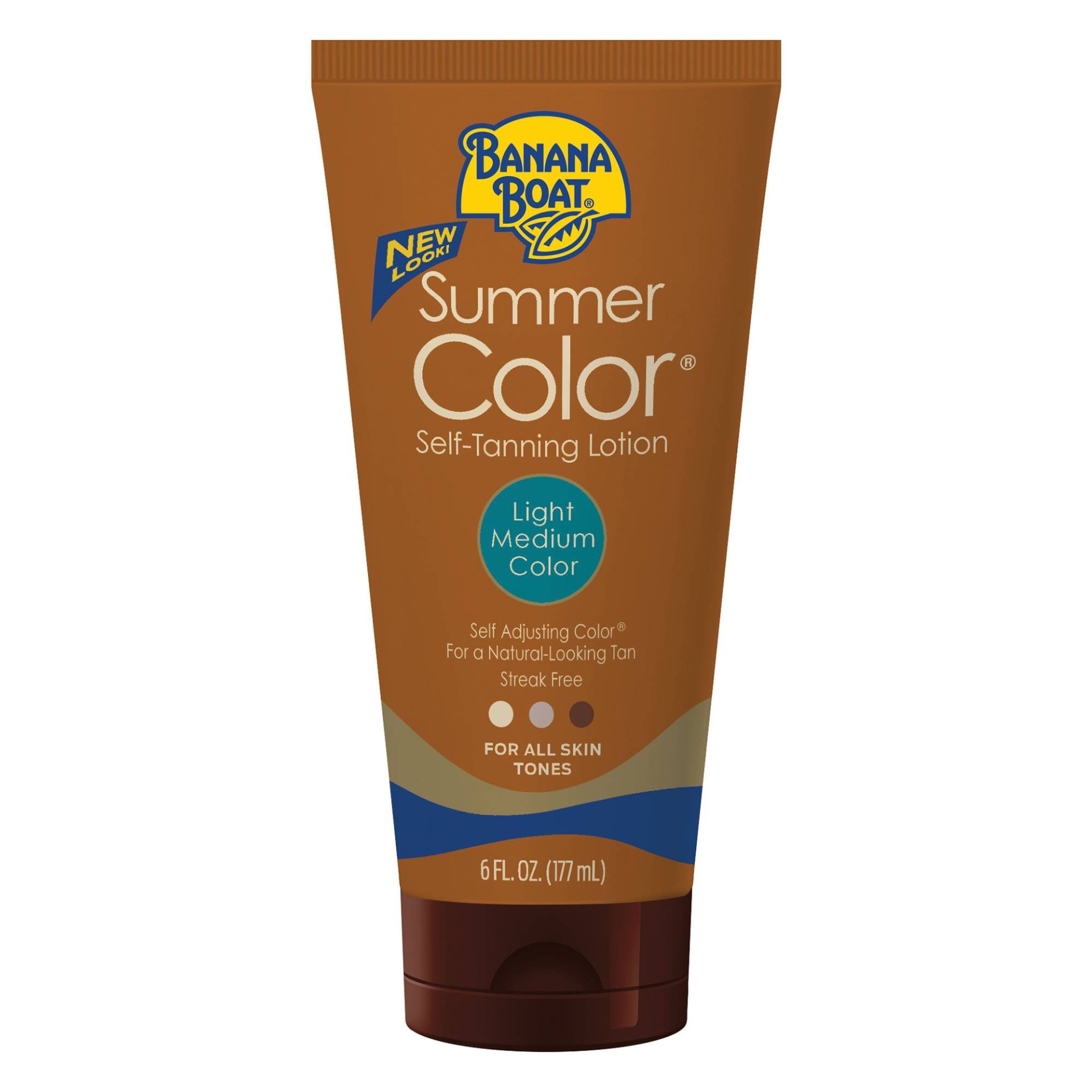 slide 1 of 5, Banana Boat Summer Color Sunless Tan Medium, 6 oz