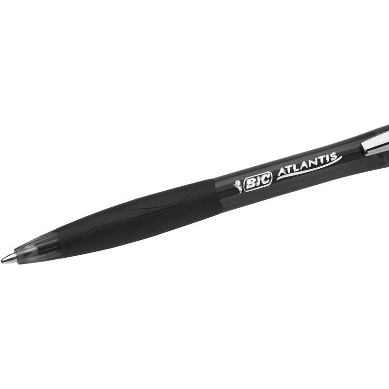 slide 5 of 5, BiC 5pk Retractable Ballpoint Pens Black, 5 ct
