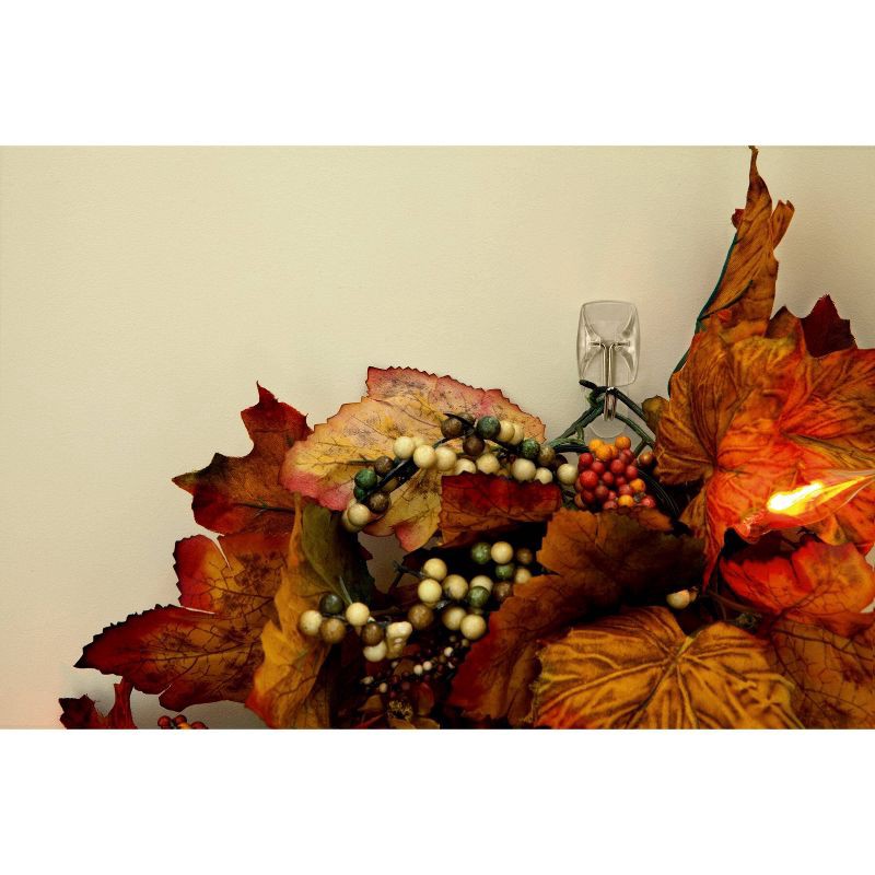 slide 12 of 12, Command 6pk Clear Small Wire Hooks, 6 ct