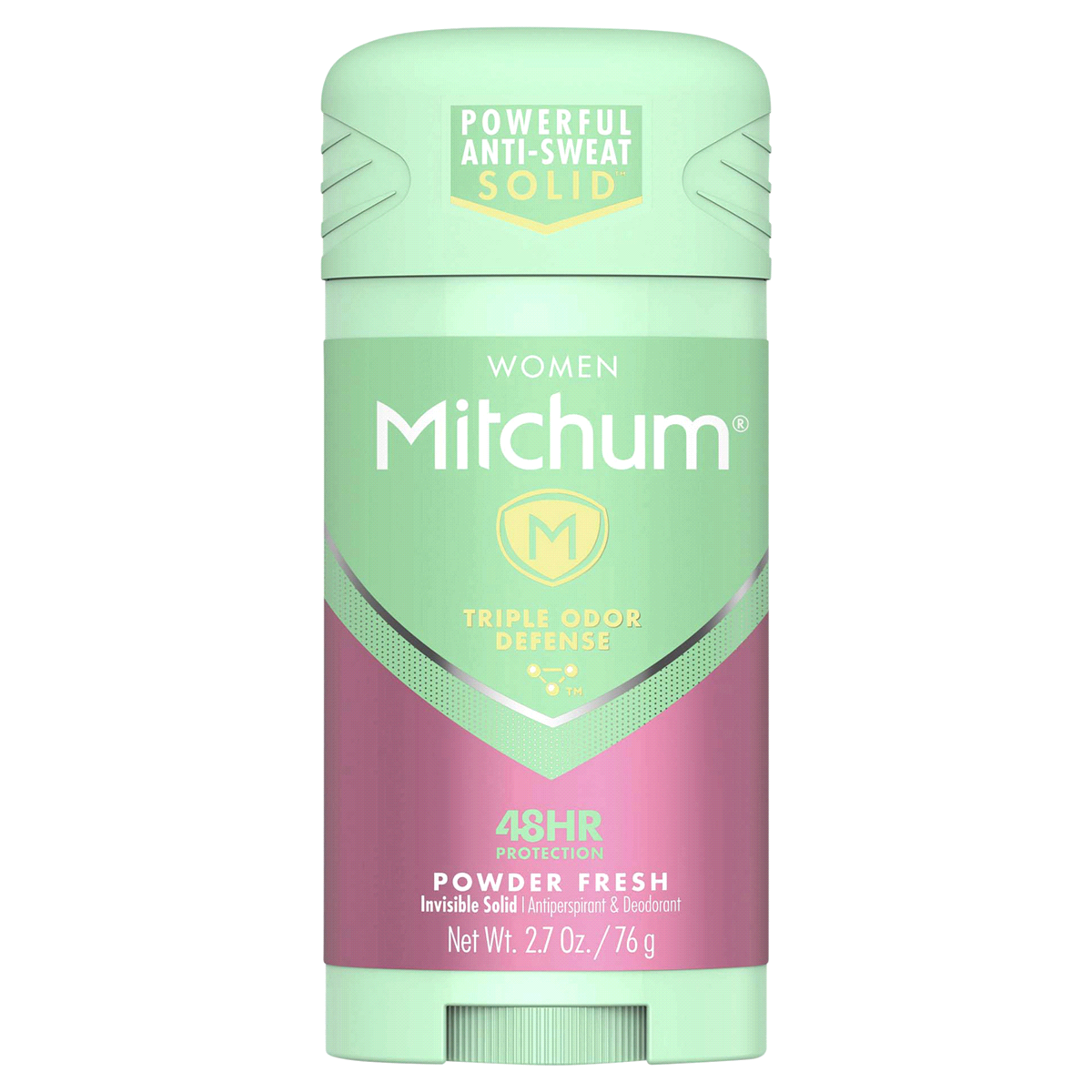 slide 1 of 2, Mitchum Women Invisible Solid Anti-Perspirant & Deodorant Powder Fresh, 2.7 oz