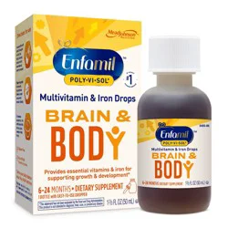 Enfamil Poly-Vi-Sol Multivitamin Drops with Iron - 1.69oz
