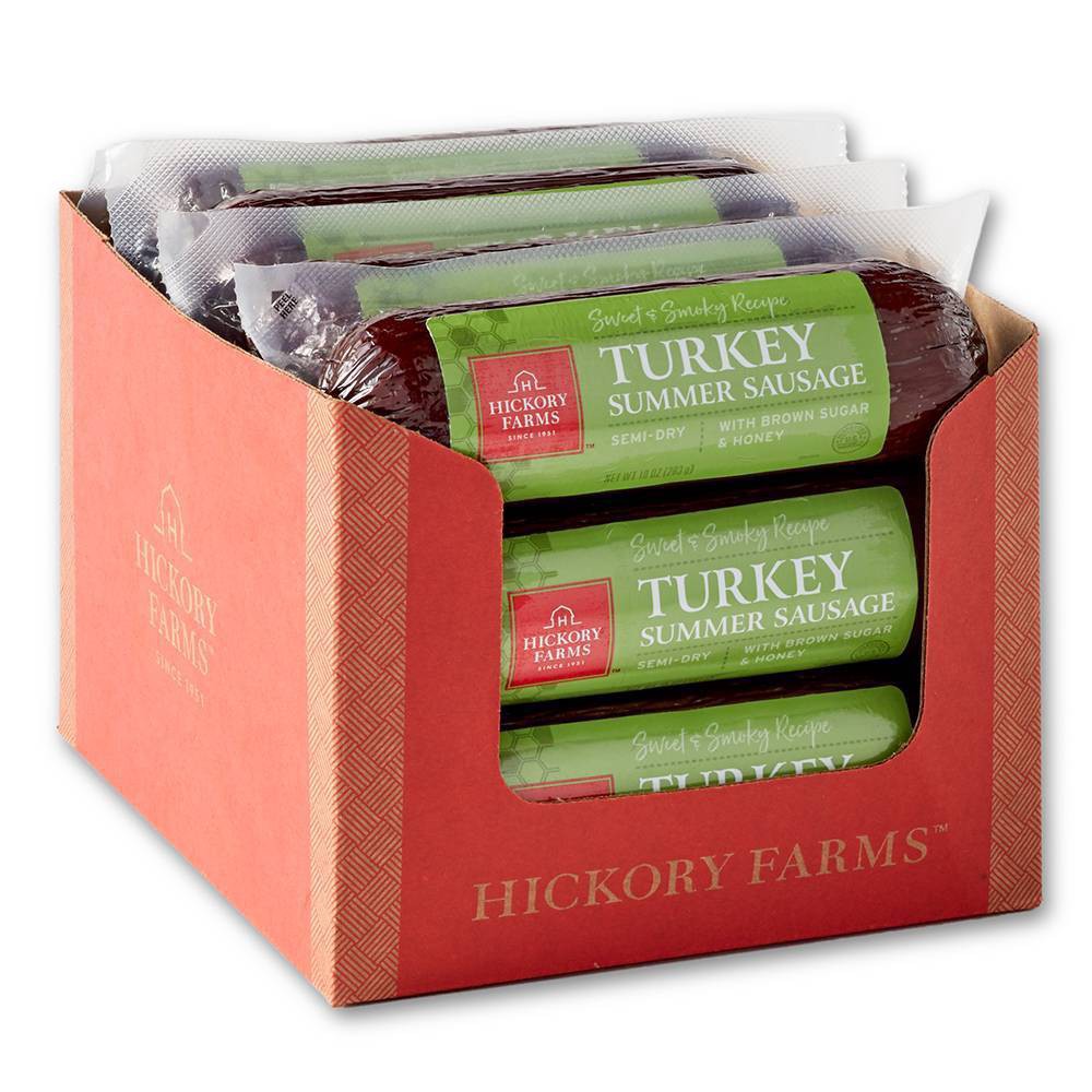 slide 2 of 3, Hickory Farms Turkey Summer Sausage - 10oz, 10 oz