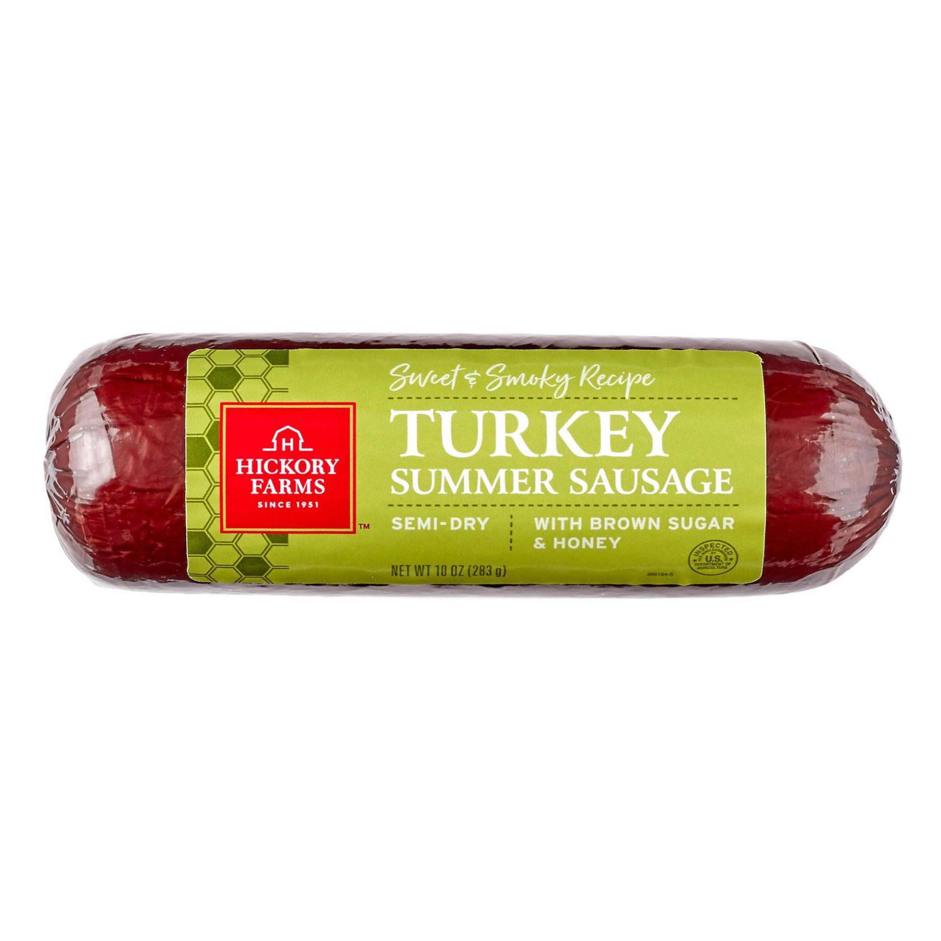 slide 1 of 3, Hickory Farms Turkey Summer Sausage - 10oz, 10 oz