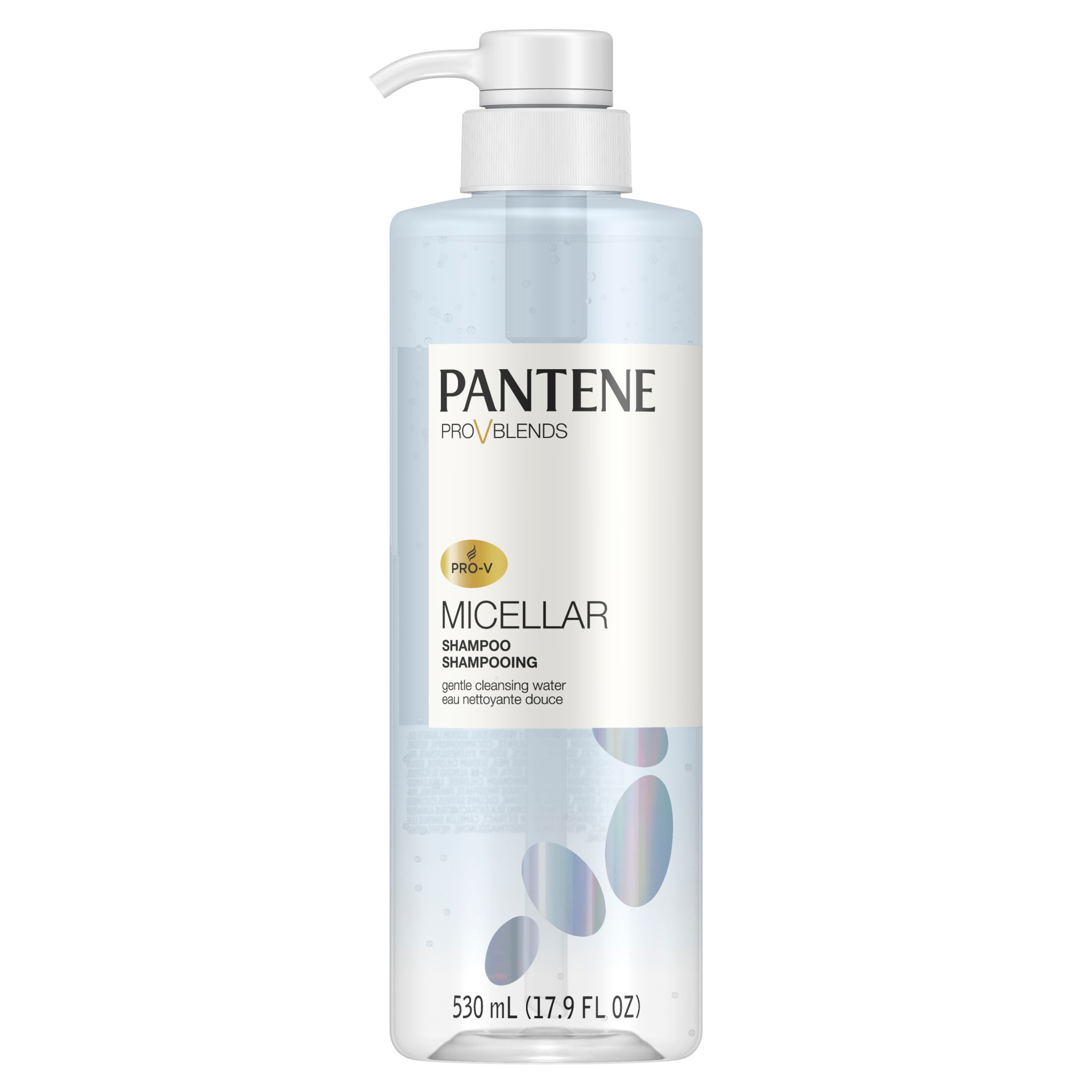 slide 1 of 4, Pantene Pro-V Blends Micellar Shampoo Gentle Cleansing Water, 17.9 fl oz