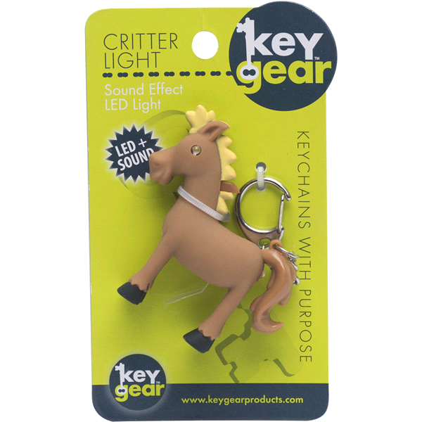 slide 1 of 1, KeyGear Horse Light, 1 ct